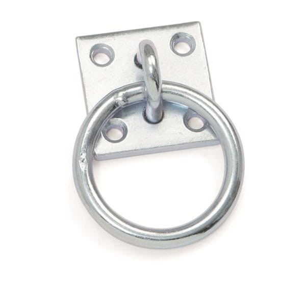 Tie Ring with Plate - tie ring with plate