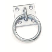 Auto Door Bolt | tie ring with plate