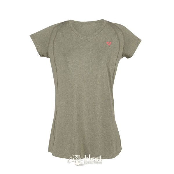 Aubrion Elverson Tech T-Shirt - Ladies | 8165 olive 2