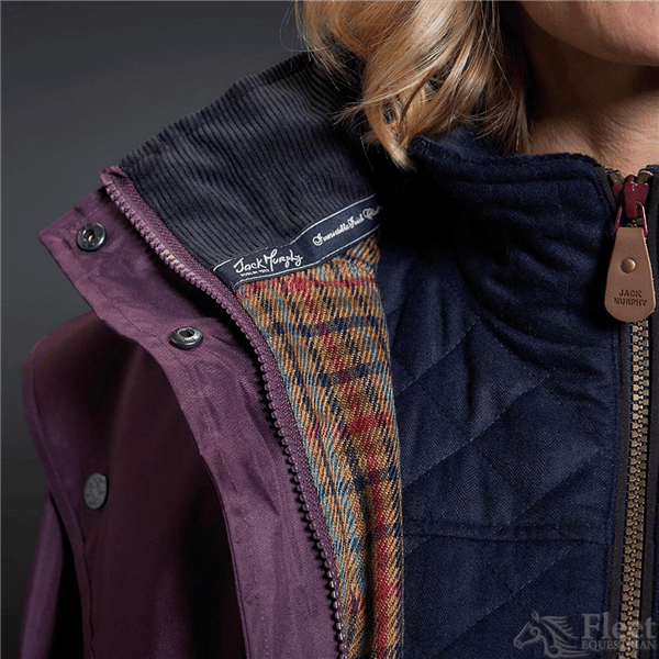 Jack Murphy Cotswold Coat 3/4 | DO4NYDLP6K RT AW19 Heritage Cotswold Blackberry 06