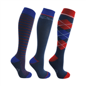 Hy Signature Socks (Pack of 3) - hy signature socks pack of 3