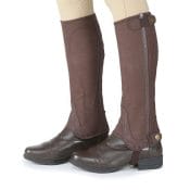 Paige Mesh Riding Tights - Child | 9722c brown 4 1