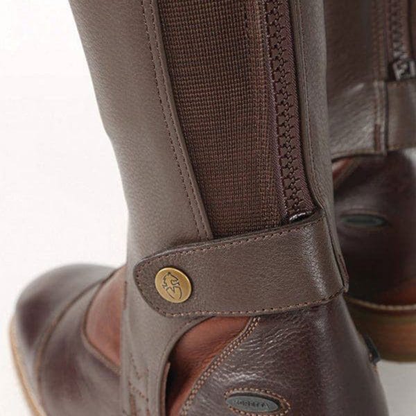 Moretta Leather Gaiters - Adults | 9723 chestnut 1 4 1
