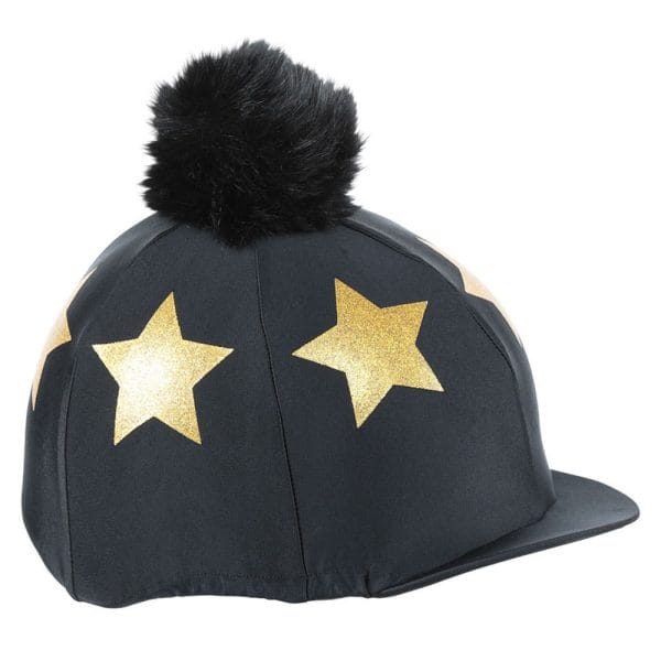 Glitter Star Hat Cover | 829 black 4