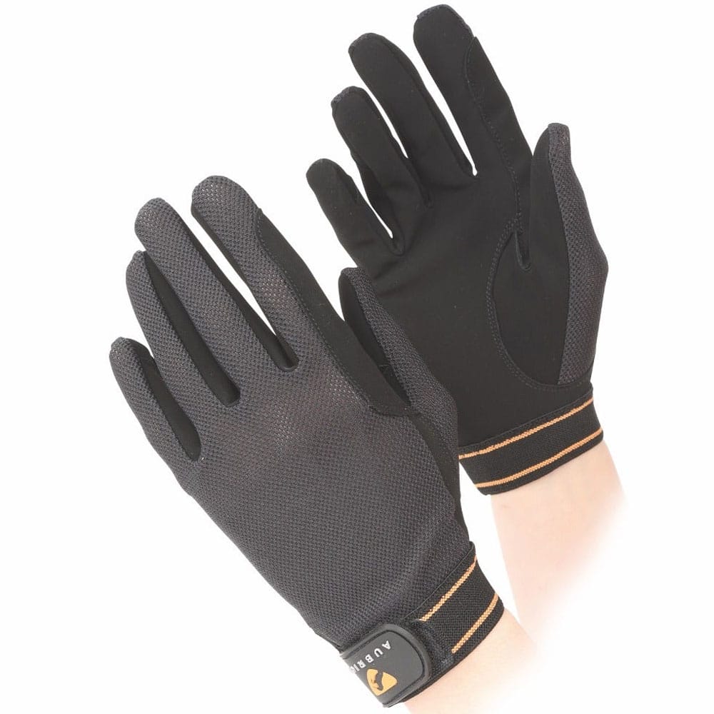 Shires Aubrion All Purpose Yard Gloves in Grey 