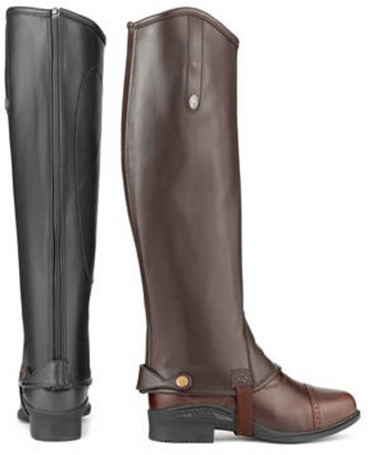 Brogini Ginny Long Boot Patent Top Childs