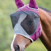 Shires Deluxe Fly Mask with Ears - Shires Deluxe Fly Mask with Ears 222983200830
