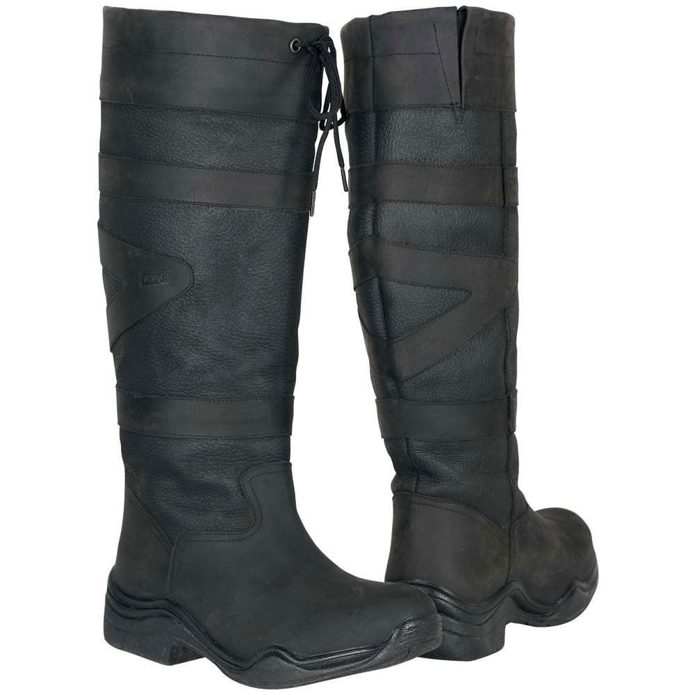 Toggi Canyon Leather Boot Chocolate Standard Calf/Leg Size 37 