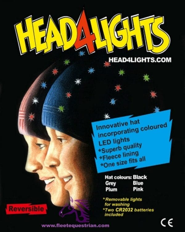 Head4Lights LED Flashing Beanie Fleece Hat | Head4Lights LED Flashing Beanie Fleece Hat 221959446623